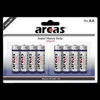 Mignon-Batterie Super Heavy Duty 1,5V, Typ AA/R06, 8er-Pack