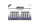 Mignon-Batterie Super Heavy Duty 1,5V, Typ AA/R06, 8er-Pack
