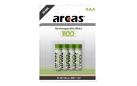 Micro-Akku 1,2V, 1.100mAh, Typ AAA, NiMH, 4er-Blister