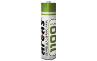Micro-Akku 1,2V, 1.100mAh, Typ AAA, NiMH, 4er-Blister