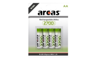 Mignon-Akku 1,2V, 2.700mAh, Typ AA, NiMH, 4er-Blister