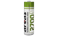 Mignon-Akku 1,2V, 2.700mAh, Typ AA, NiMH, 4er-Blister