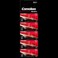 Knopfzelle CAMELION, AG1, 1,5V, Alkaline, 10er-Blister