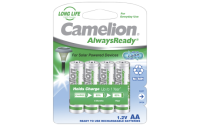 Mignon-Akku CAMELION 1,2V, 600mAh, Typ AA, NiMH, 4er-Blister