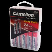Micro-Batterie Alkaline 1,5V, Typ AAA/LR03, 24 Pack in Aufbewahrungsbox