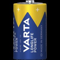 Mono-Batterie VARTA HIGH ENERGY 1,5 V, Typ D, 2er-Blister