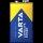 9V-Blockbatterie VARTA HIGH ENERGY 9 V, Typ 6F22, 1-er Blister