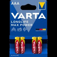 Micro-Batterie VARTA MAX-TECH 1,5 V, Typ AAA, 4er-Blister