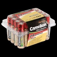 Micro-Batterie CAMELION Plus Alkaline, 1,5 V, Typ AAA/LR03, 24er-Haushaltspack