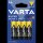Mignon-Batterie VARTA Superlife Zink-Chlorid, Typ AA, 1,5V, 4er-Blister