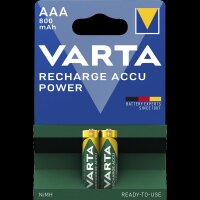 Micro-Akku VARTA ACCU Ready2Use, Ni-MH, 800mA, Typ AAA, 2er-Blister