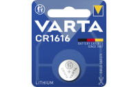 Lithium-Knopfzelle VARTA CR 1616, 55mAh, 3V 1er-Blister