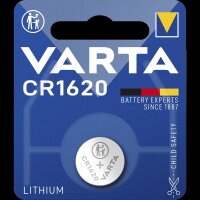 Lithium-Knopfzelle VARTA CR 1620, 70mAh, 3V, 1er-Blister