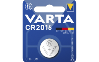 Lithium-Knopfzelle VARTA CR 2016, 90mAh, 3V, 1er-Blister