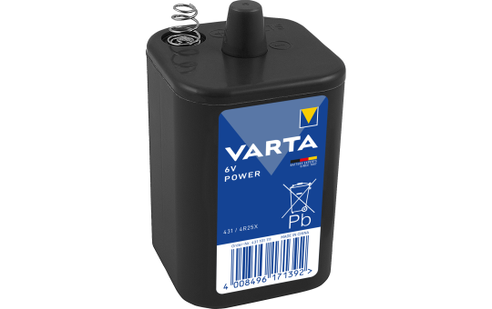 6 Volt Blockbatterie VARTA Longlife Plus, 1er-Blister