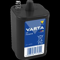 6 Volt Blockbatterie VARTA Longlife Plus, 1er-Blister