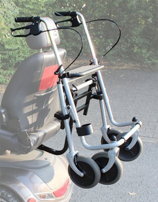 Rollatorhalter f.Scooter,f.Standard Rollatoren,