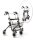 Rollator 286b mit Tablett,Korb, Stockhalter,Farbe carbon>>>>