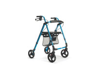 Rollator Eco-Plus m.Korb,Stockhalter,blau(Vermeiren),