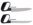Chefmesser m.Rundgriff schwarz,(Sundo),