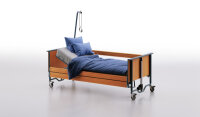 Bett DOMIFLEX 3,4-get.,90x200cm,Holz Buche,