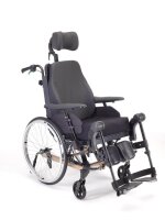 Multifunktions- und Lagerungsrollstuhl Rea Clematis Pro, mit Trommelbremse perlmuttbeige>>>>SB 39 cm