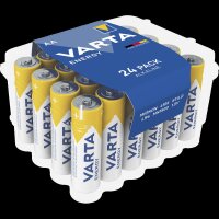 Mignon-Batterie VARTA Energy Alkaline, Typ AA, LR06, 1,5V, Energy, 24er Pack