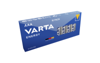 Micro-Batterie VARTA Energy Alkaline, Typ AAA, LR06,...