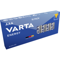 Micro-Batterie VARTA Energy Alkaline, Typ AAA, LR06, 1,5V, 10er Pack