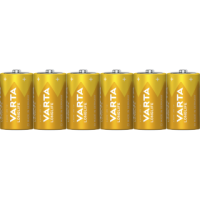 Mono-Batterie VARTA Longlife, Alkaline, Typ D, LR20, 1,5V, 6er Pack