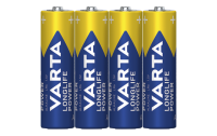 Mignon-Batterie VARTA Longlife Power Alkaline, Typ AA,...
