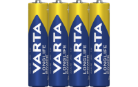 Micro-Batterie VARTA Longlife Power Alkaline, Typ AAA,...