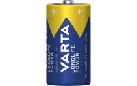 Baby-Batterie VARTA Longlife Power Alkaline, Typ C, LR14, 1,5V, 4er Pack