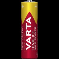 Mignon-Batterie VARTA Longlife Max Power Alkaline, Typ AA, LR06, 1,5V, 4-Pack
