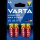 Mignon-Batterie VARTA Longlife Max Power Alkaline, Typ AA, LR06, 1,5V, 4-Pack
