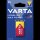 9V-Block Batterie VARTA  Longlife Max Power Alkaline, 6LR61, 9V