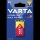 9V-Block Batterie VARTA  Longlife Max Power Alkaline, 6LR61, 9V