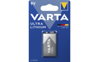 E-Block Batterie VARTA Ultra Lithium, 6FR61, 9V, Ultra...