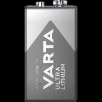 E-Block Batterie VARTA Ultra Lithium, 6FR61, 9V, Ultra Lithium