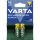 Mignon-Akku VARTA, Typ AA, NiMH-Akku, HR06, 1,2V/2100 mAh, Pre-charged, 2er Pack
