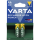 Mignon-Akku VARTA, Typ AA, NiMH-Akku, HR06, 1,2V/2600 mAh, Pre-charged, 2er Pack