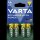 Mignon-Akku VARTA, Typ AA, NiMH-Akku, HR06, 1,2V/2600 mAh, Pre-charged, 4er Pack