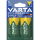 Mono-Akku VARTA, Typ D, NiMH-Akku, HR20, 1,2V/3000 mAh, Pre-charged, 2er Pack