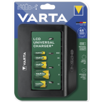Universal-Ladegerät VARTA, Akku NiMH, LCD Charger, für AA/ AAA/ C/ D/ 9V