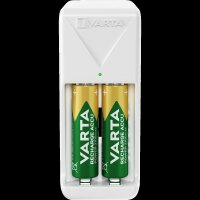 Mini Universal-Ladegerät VARTA, inkl. 2x Mignon Akku Typ AA, Akku NiMH, 2100mAh