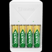Universal-Ladegerät VARTA, inkl. 4x Mignon Akku Typ AA, NiMH Akku, 2100mAh