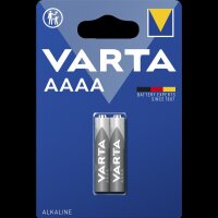 Mini-Batterie VARTA Electronics Alkaline, Typ AAAA, LR8D425, 1,5V, 2er-Pack
