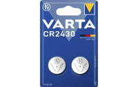 Lithium-Knopfzelle VARTA Electronics CR2430, 3V, 2er-Pack