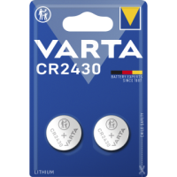 Lithium-Knopfzelle VARTA Electronics CR2430, 3V, 2er-Pack