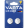 Lithium-Knopfzelle VARTA Electronics CR2450, 3V, 2er-Pack